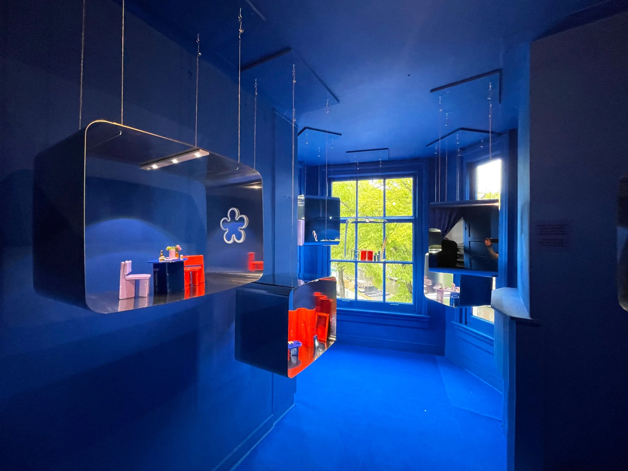 The colorful Gustaf Westman gallery interior